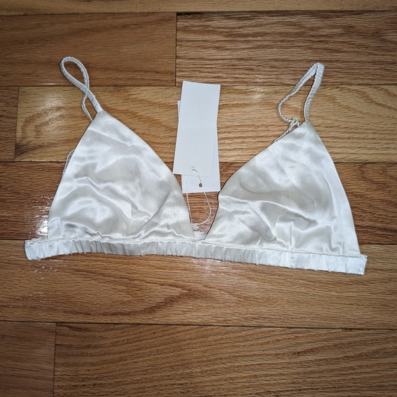 NWT THE MODE 100% SILK JULIETTE BRALETTE - Picture 5 of 7